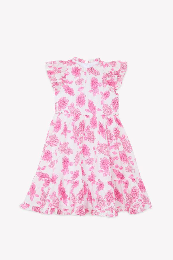 Pink printed dress by Tartine Et Chocolat Fashion