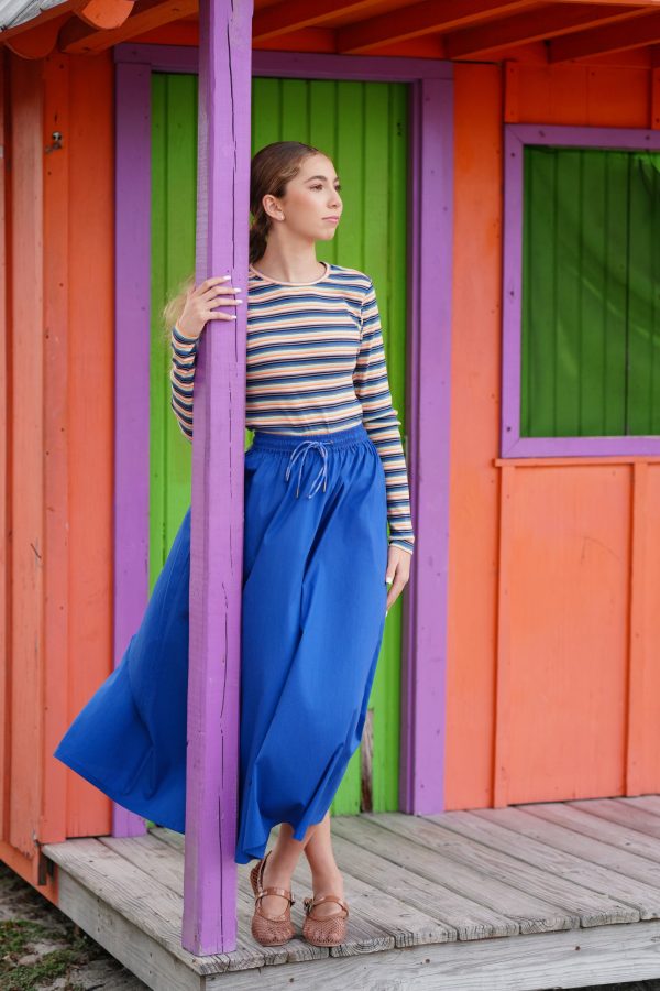 Noa blue skirt by Luna Mae Supply - Image 2