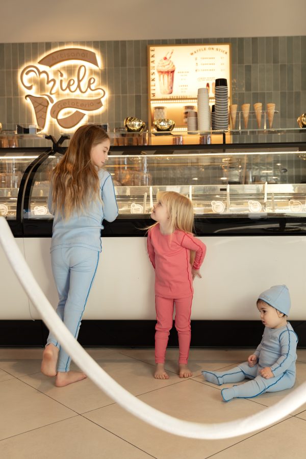 Classic ribbed coral loungewear by Bee & Dee Fashion - Image 4