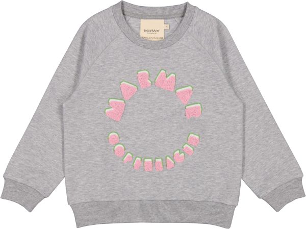 Theos pink logo sweatshirt by Marmar Online now