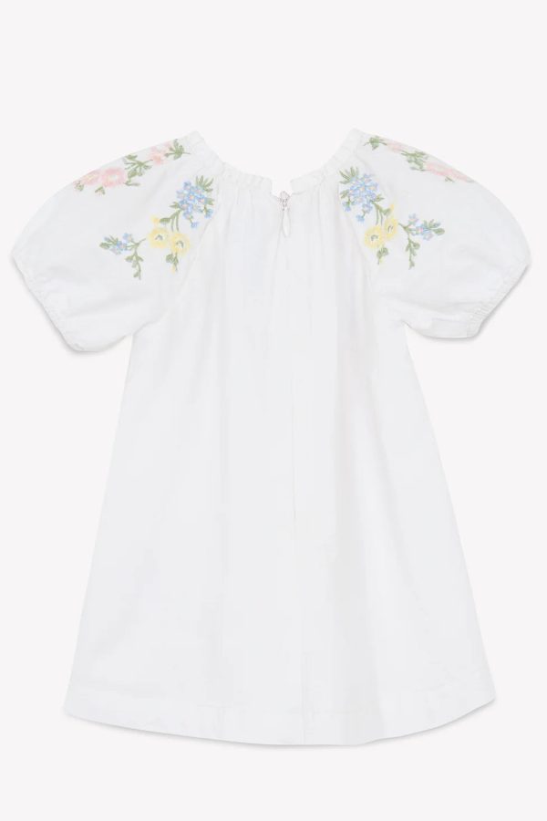 Rose embroidered dress by Tartine Et Chocolat Fashion - Image 2