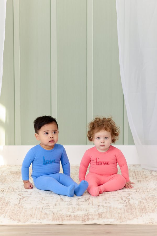 Love blue footie by Kipp Baby Cheap - Image 3