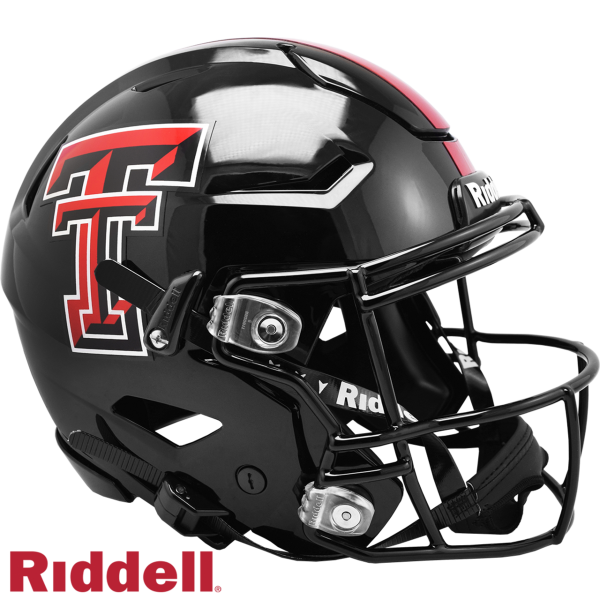 Texas Tech Red Raiders Helmet Riddell Authentic Full Size SpeedFlex Style Cheap